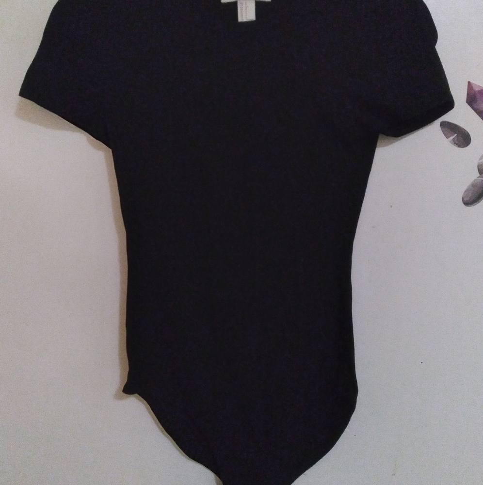 Black forever 21 bodysuit